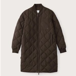 Frank & Oak Skyline Reversible Maxi Bomber